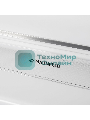 Холодильник Maunfeld MFF1857NFW белый мат. инвертер двухкамерный 336/117л морозилка снизу