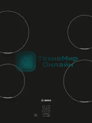 Индукционная варочная панель Bosch PUG611AA5E черный