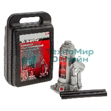 Домкрат Matrix гидравлический бутылочный 4 т h подъема 194–372мм в пласт. кейсе master