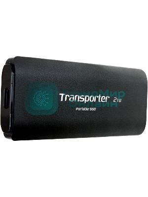 Внешний SSD Patriot Transporter, 2TB, USB 3.2 Gen 2 Type-C, R/W 1000/1000, черный