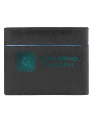Кошелек мужской Piquadro Blue Square Revamp PU4188B2VR/N, натур.кожа, черный