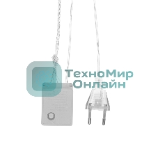 Гирлянда Neon-night Светодиодный Дождь 3х2 м, свечение с динамикой, прозрачный провод, 230 В, розовый