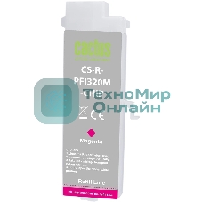 Картридж струйный Cactus CS-R-PFI321M-CHIP PFI-321 пурпурный (260мл) для Canon imagePROGRAF TM-200/200MFP/205/300/300MFP/305/250/255/350/355 с чипом