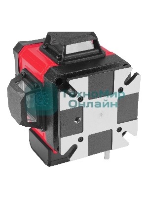 Лазерный уровень м-призм. MTX ML 360-3 Pro SET, 30 м, акк. Li 3000 мА·ч, состоит из 2 частей