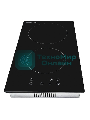Варочная панель Maunfeld EVCE.292-BK ДОМИНО, ЧЕРНОЕ стекло