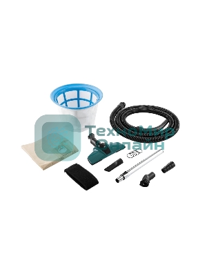 Строительный пылесос Hammer Flex PIL50A 196420 для сух/вл уборки 1400Вт 50л + розетка для электроинструмента