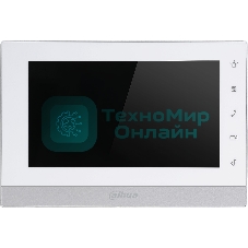 Видеодомофон Dahua DHI-VTH1550CH-S2 белый