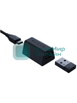 Мышь беспроводная/проводная Razer DeathAdder V3 Pro черный, 30000 dpi, радиоканал, USB, кнопки - 6