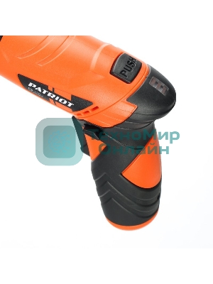 Отвертка аккумуляторная PATRIOT PS 136Li Li-Ion, 3.6 В/1,5 Ач, Реверс, 200 об/мин, 3,5 Нм, патрон: НЕХ 1/4