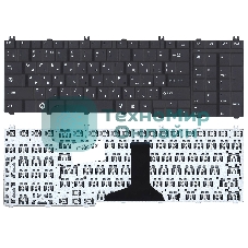 Клавиатура для ноутбука Toshiba Satellite C650 C660 L650 L670 L750 L750D L755 L775 черная