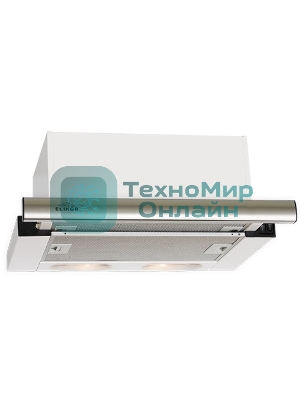 Вытяжка встраиваемая Elikor Интегра S2 60Н-700-В2Д серебристый, 60 см, 700 куб. м/ч, 52 дБ