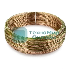 Акустический кабель Cablexpert CC-TC2x0,5-20M, прозрачный, 20 м, бухта