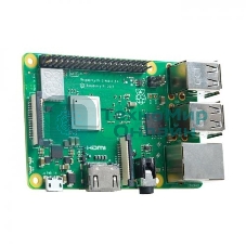 Микрокомпьютер Raspberry Pi 3 Model B+ Retail, 1GB RAM, Cortex-A53 (ARMv8) 64-bit SoC @ 1.4GHz Broadcom BCM2837B0 CPU, WiFi, Bluetooth, 40-pin extended GPIO, 4x USB 2.0, HDMI, CSI camera port, DSI displ.port, MicroSD port (137-3331) , (БП и корпус покупается отдельно),