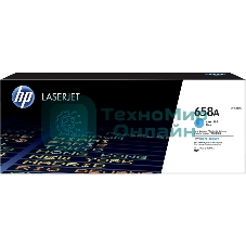 Картридж лазерный HP 658A W2001A голубой для HP CLJ Enterprise M751 (6000 стр.)