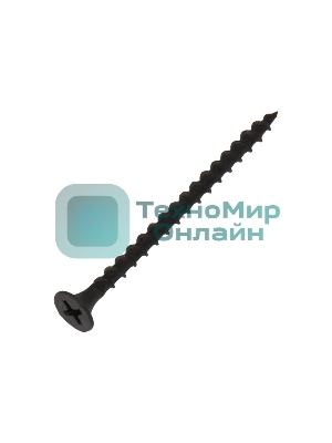 Саморез гипсокартон-дерево Kranz 3.5х55, пакет (50 шт./уп.)