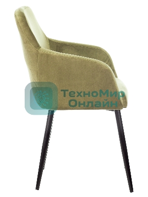 Кресло Бюрократ CH-380F фисташковый, ткань, 120 кг, механизм качания