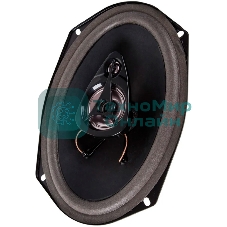 Колонки автомобильные Phantom MS 693 (без решетки) 200Вт 93дБ 4Ом 16x23см (6x9дюйм) (ком.:2кол.) коаксиальные трехполосные