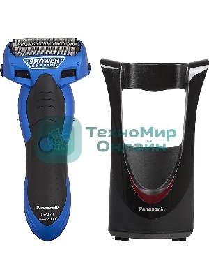 Электробритва сетчатая Panasonic ES-SL41A520 реж.эл.:1 питан.:аккум. синий/черный