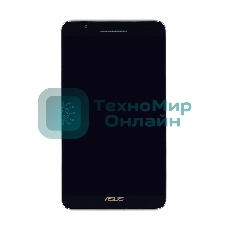 Модуль (матрица + тачскрин) для Asus Fonepad 7 FE171/FE171CG черный с серебристой рамкой