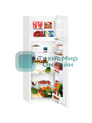 Холодильник Liebherr CTE 2931-26 001 белый двухкамерный 218/52л морозилка сверху