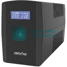 Источник бесперебойного питания Импульс ЮНИОР СМАРТ 1200, 1200/720 ВА/Вт, LCD, USB, RJ11/RJ45, SCHUKOx4