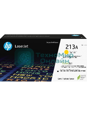 Картридж лазерный HP 213A Yellow Original LaserJet Toner Cartridge