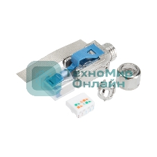 Разъем RJ-45(8P8C) Rexant полевой заделки под витую пару, FTP, CAT 6А (50 µ