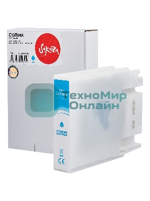 Картридж струйный Sakura C13T04A240 (C13T04A C) для Epson, голубой, 85 мл., 8000 к.