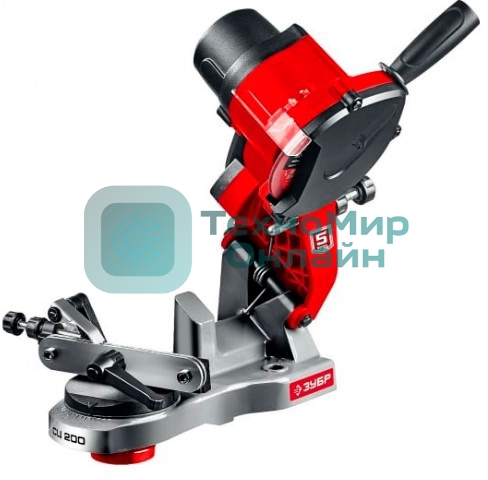 Станок заточной ЗУБР СЦ-200 для пильных цепей, d104 мм, 90 Вт