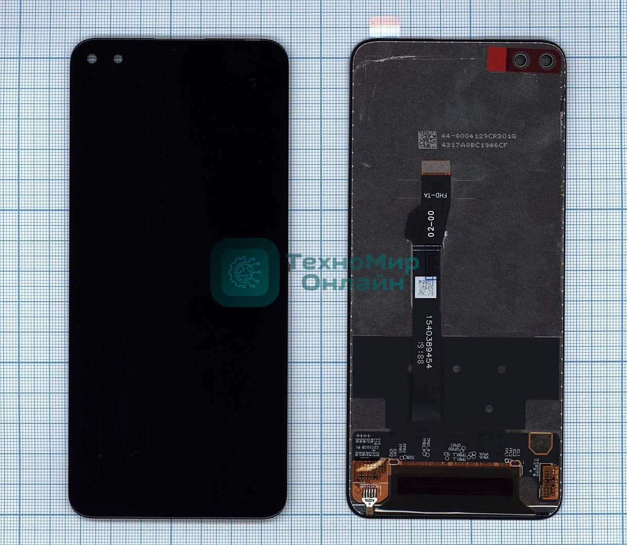 Дисплей для Huawei Honor View 30/V30/Nova 6 черный