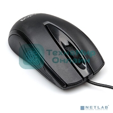 Мышь проводная Dialog Comfort MOС-17U черный, 1200 dpi, USB, кнопки - 3