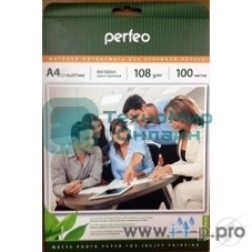 фотобумага Perfeo PF-MTA4-108/100 Бумага Perfeo матовая 100л, A4 108 г/м2 (M05)
