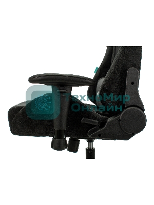 Кресло Бюрократ VIKING KNIGHT LT20 FABRIC черный, ткань, 120 кг, механизм качания
