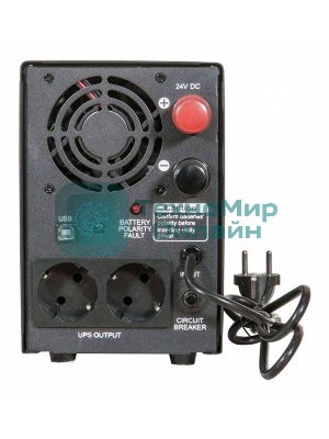 Источник бесперебойного питания Powercom Infinity INF-1500 1050Вт 1500ВА черный