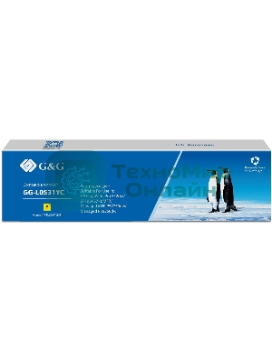 Картридж струйный G&G GG-L0S31YC 976YC желтый (245 мл) для HP PW Pro 577/552/Enterprise 556/586