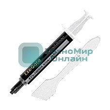 Термопаста ExeGate ETS-7WMK Silver PLUS (7,2 Вт/(м•К), 1.5г, шприц с лопаткой)