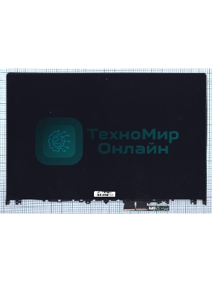 Модуль (матрица + тачскрин) для Lenovo Edge 2-1580 черный с рамкой