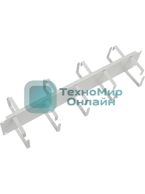 Органайзер кабельный горизонтальный двусторонний 19