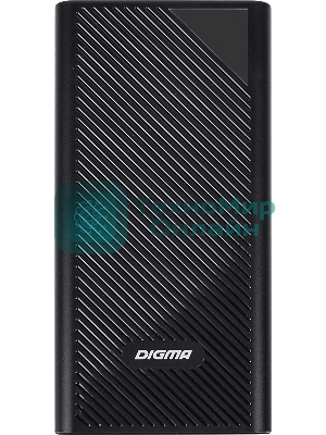 Портативный аккумулятор Digma DGP-30000-4U Li-Pol 30000mAh 3A черный 2xUSB