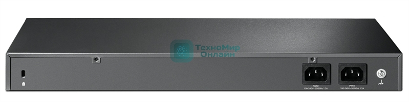 Коммутатор TP-Link JetStream 16-Port 10GE SFP+ L2+ Managed Switch PORT: 16× 10G SFP+ Slots
