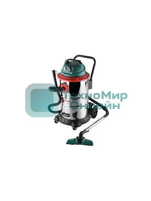 Строительный пылесос Hammer Flex PIL50A 196420 для сух/вл уборки 1400Вт 50л + розетка для электроинструмента