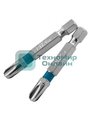 Набор бит Gross PH3х50, сталь S2, 2 шт.