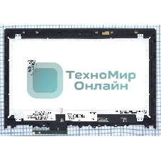 Модуль (матрица + тачскрин) для Lenovo Edge 2-1580 черный с рамкой