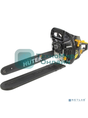 Бензопила Huter BS-62 70/6/6 2,2 кВт, 62 см3, бак 0,55 л, антивиб. система, шина 50см/20