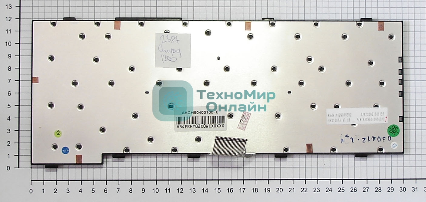 Клавиатура для ноутбука HP Compaq Presario 1500 черная