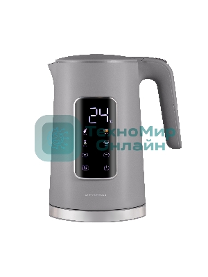 Чайник электрический Maunfeld MGK-635DGR серый, 1.7 л, 2200 Вт