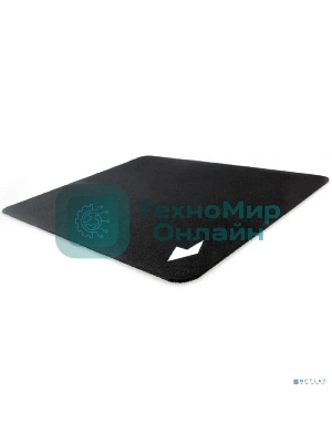 Коврик для мыши Gembird MP-BLACK-S, черный, 220х180х2мм, ткань/резина, пакет