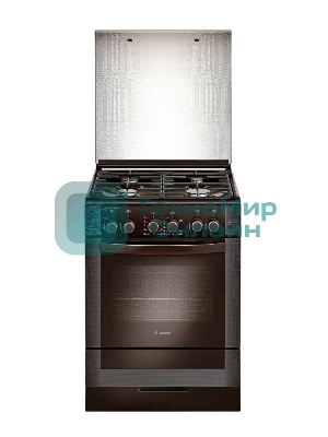 Плита газовая Gefest ПГ 6300-02 0047 коричневый, конфорок 4 шт, духовка 52 л, 60 см x 85 см x 60 см