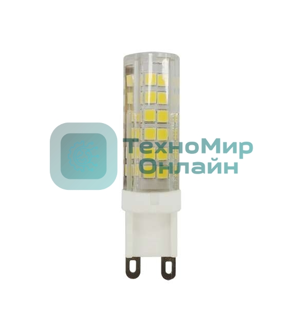 Лампа светодиодная JazzWay PLED 9Вт капсульная 4000К белый G9 590лм 175-240В