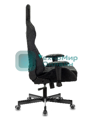 Кресло Бюрократ VIKING KNIGHT LT20 FABRIC черный, ткань, 120 кг, механизм качания